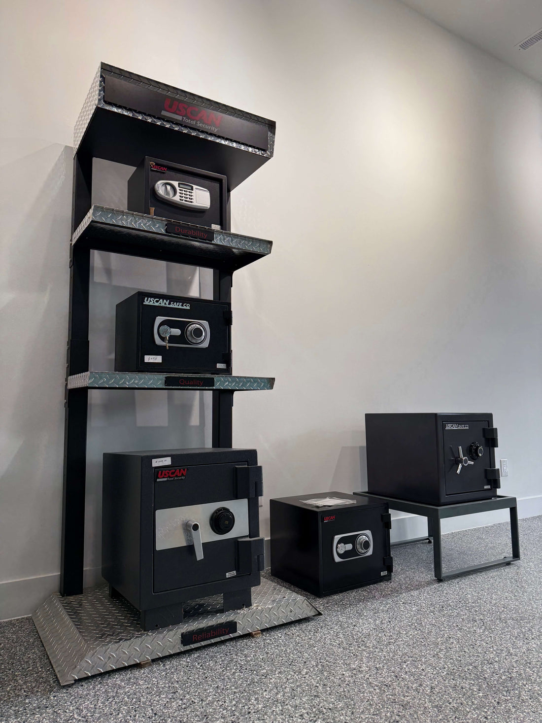 Visit the Safe &amp; Hardware Store showroom in North York to see safes and vaults in person. Call us to book your visit or get expert advice.