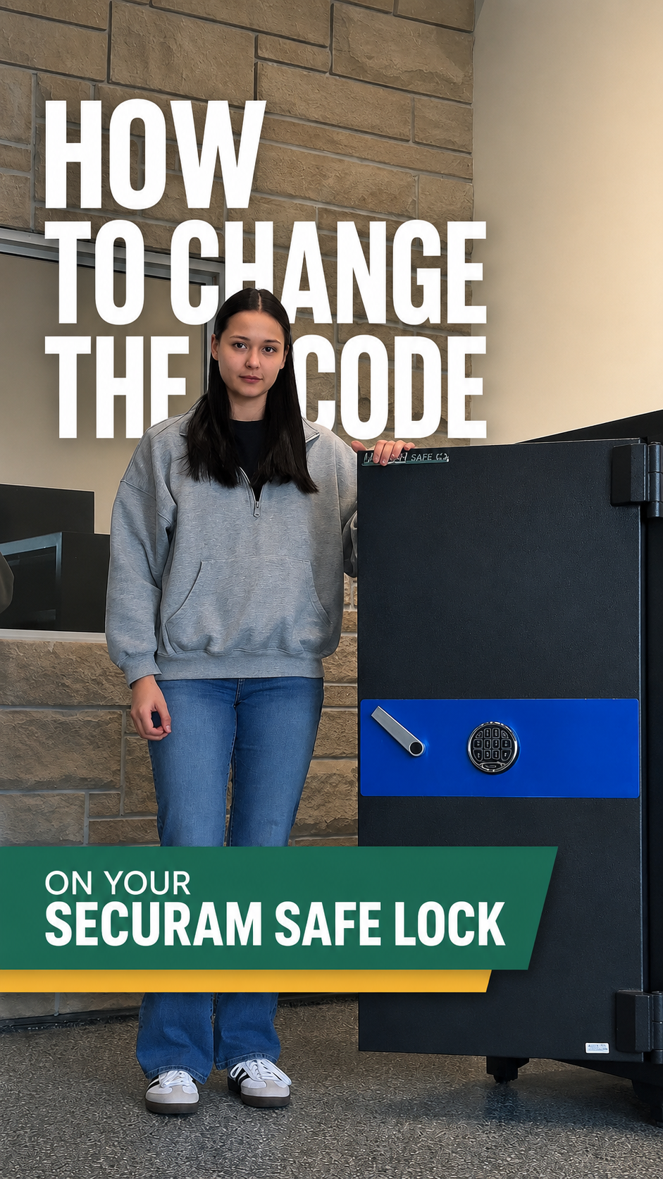 How to Change the Code on a SecuRam Safe Lock
