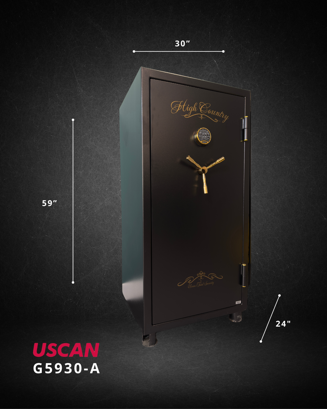 Gun Safe | 30-Min | SecuRAM Keypad Uscan G5930-A – Safe & Hardware Store