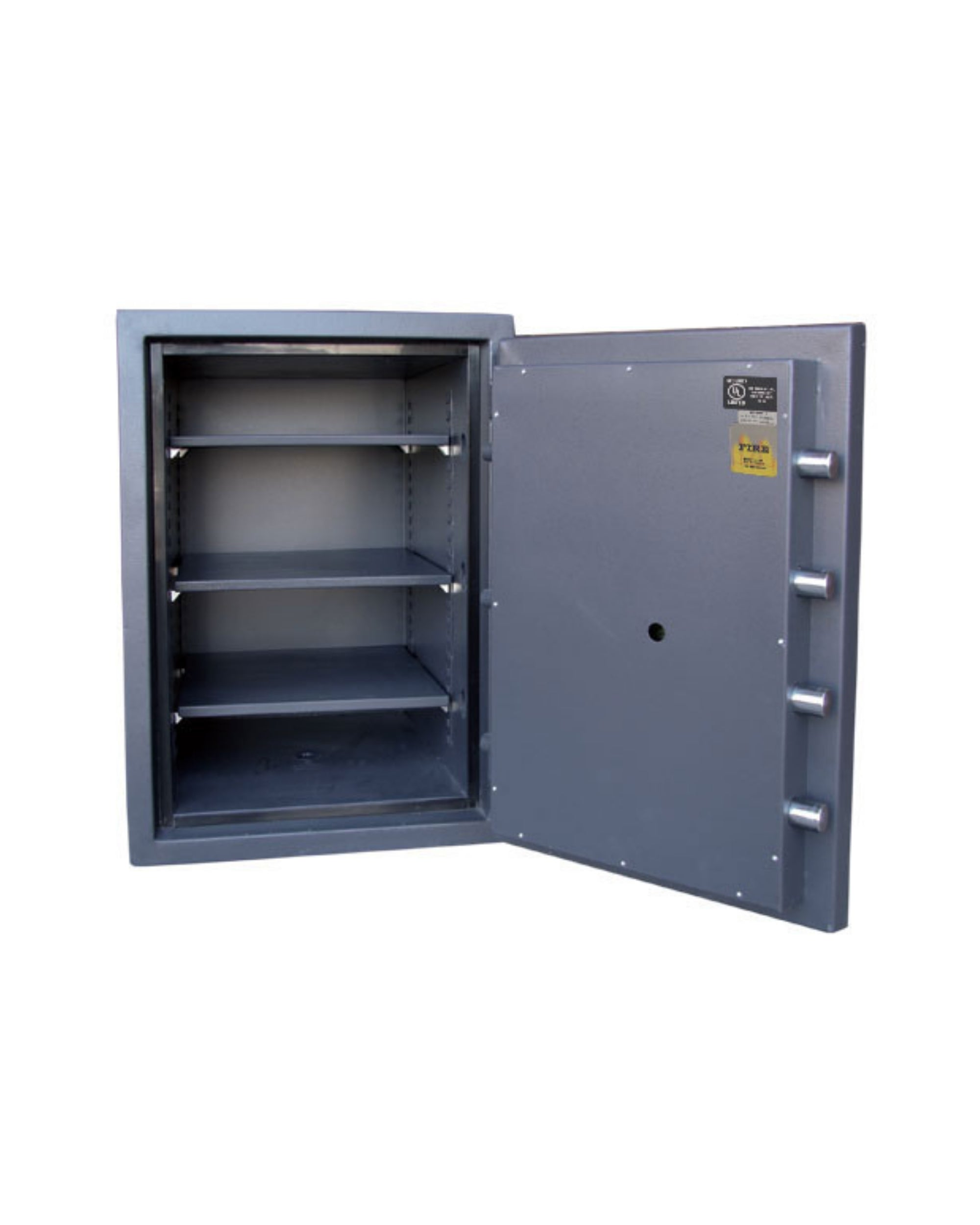 Uscan FB 3020 E fire safe interior with adjustable shelves and heavy-duty steel construction