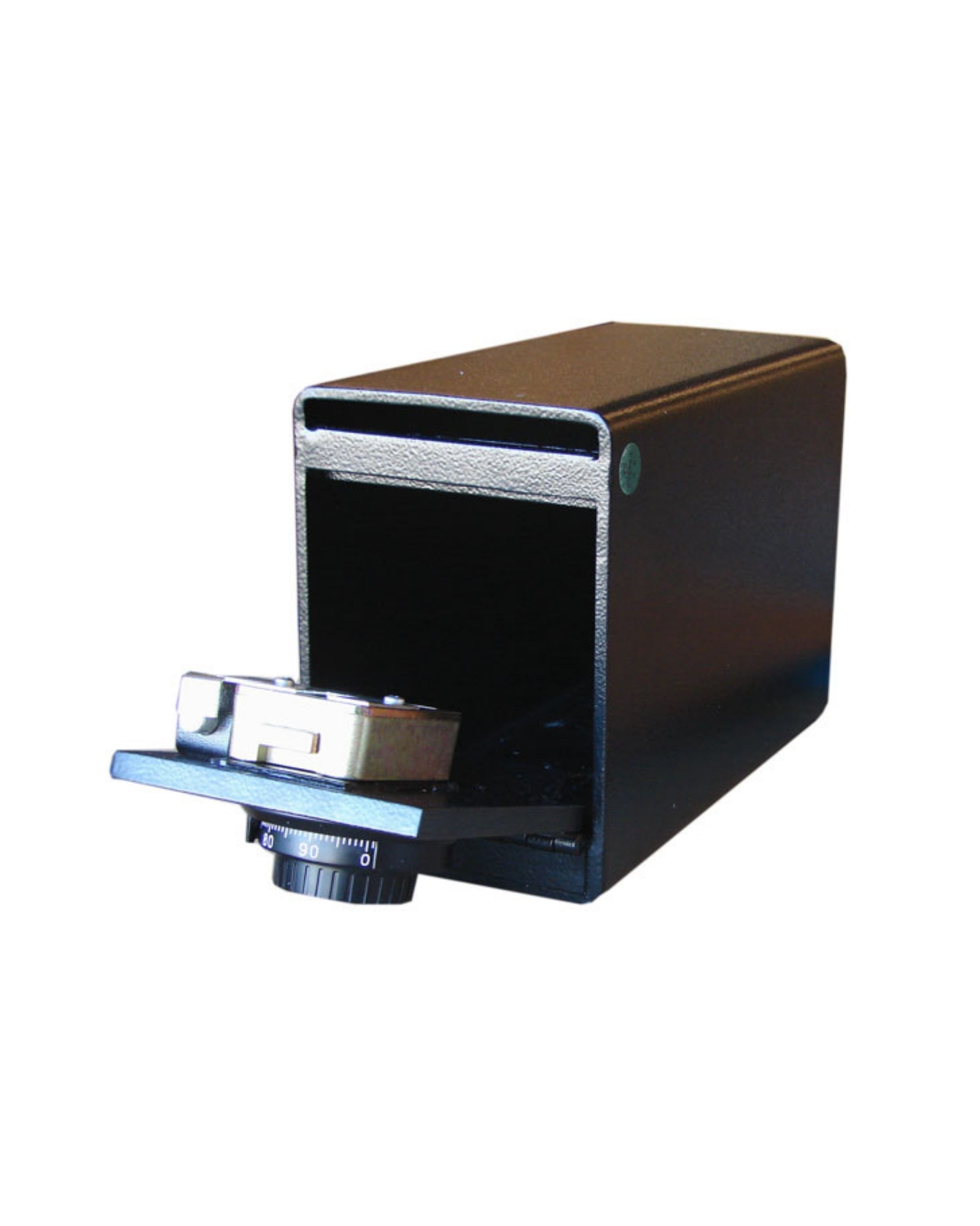 Small steel UsCan UC 8612-C business safe with LaGard locking system