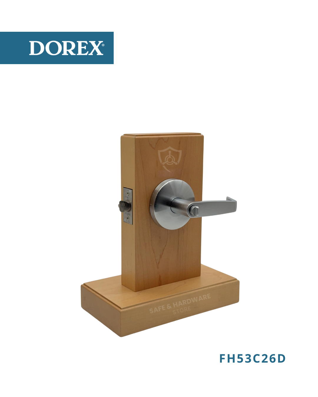 DOREX FH53 entry function cylindrical door lock with key access
