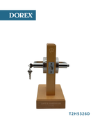 Side view of DOREX T2H53-26D Grade 2 cylindrical door lock