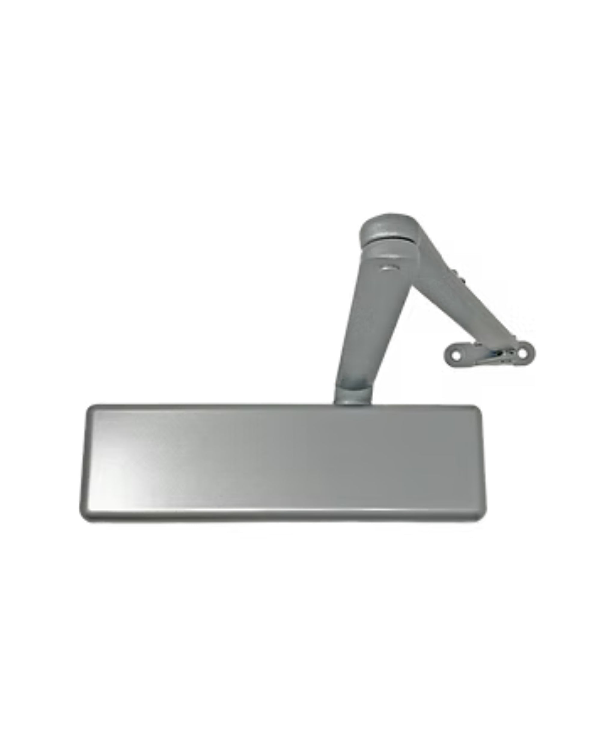 KROME 910DA689 Grade 1 commercial surface door closer with adjustable power size 1 to 6 and aluminum finish