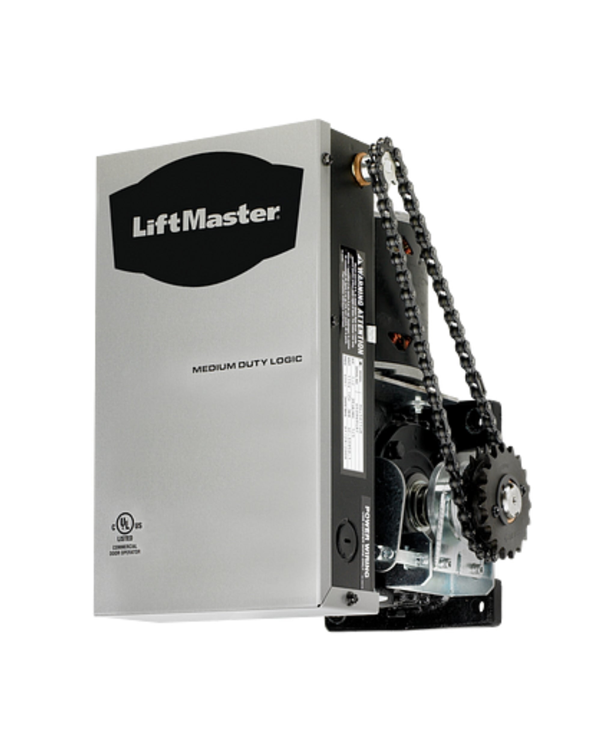 LiftMaster MGJ medium-duty gear-reduced jackshaft commercial door operator for rolling and sectional doors