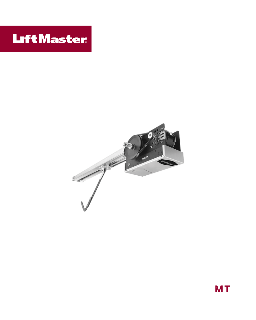 Commercial Door Operator. LiftMaster MT medium-duty logic trolley operator for sectional commercial overhead doors