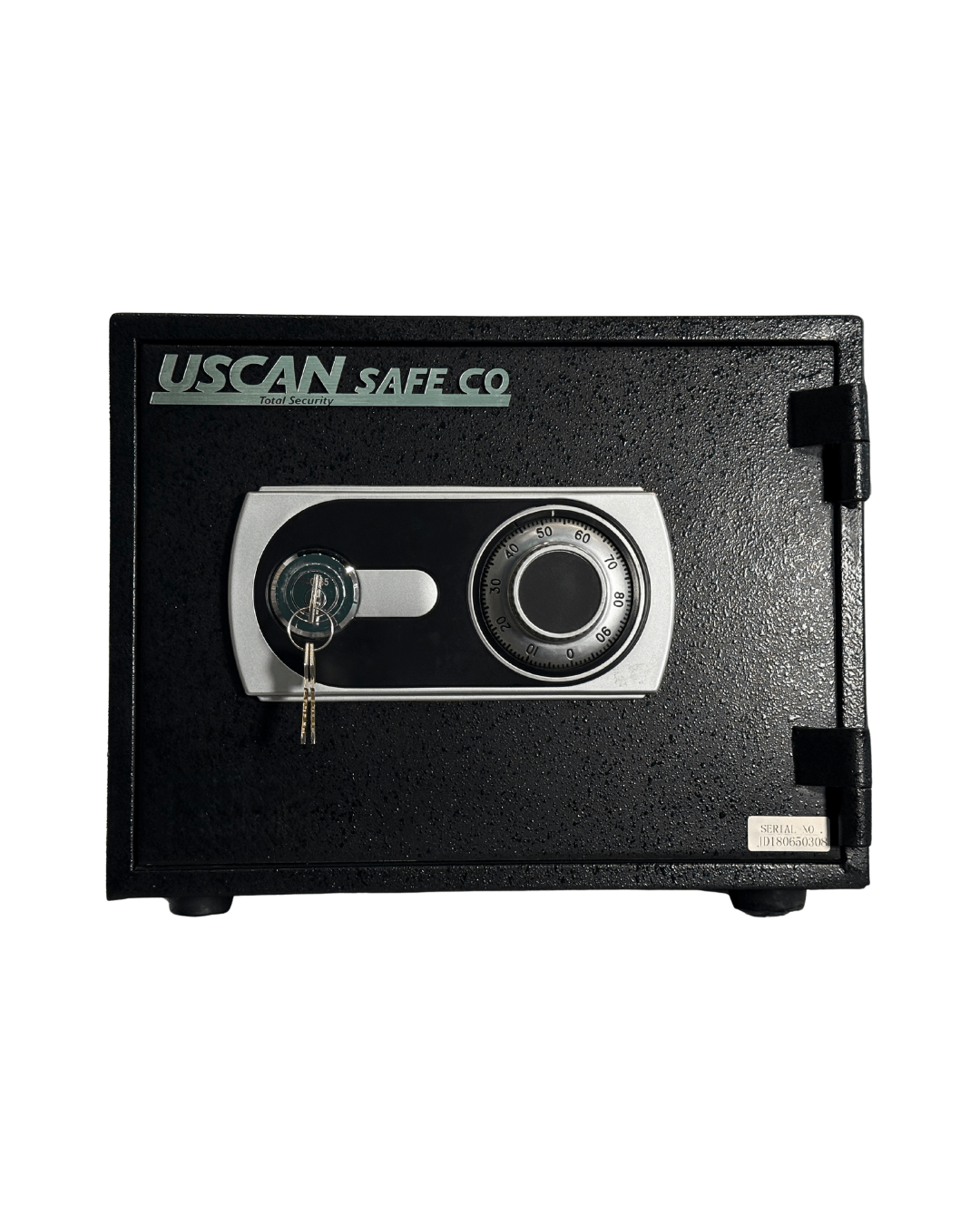 USCAN AF3044-CK office fire safe mechanical combination lock, designed for secure storage of valuables.