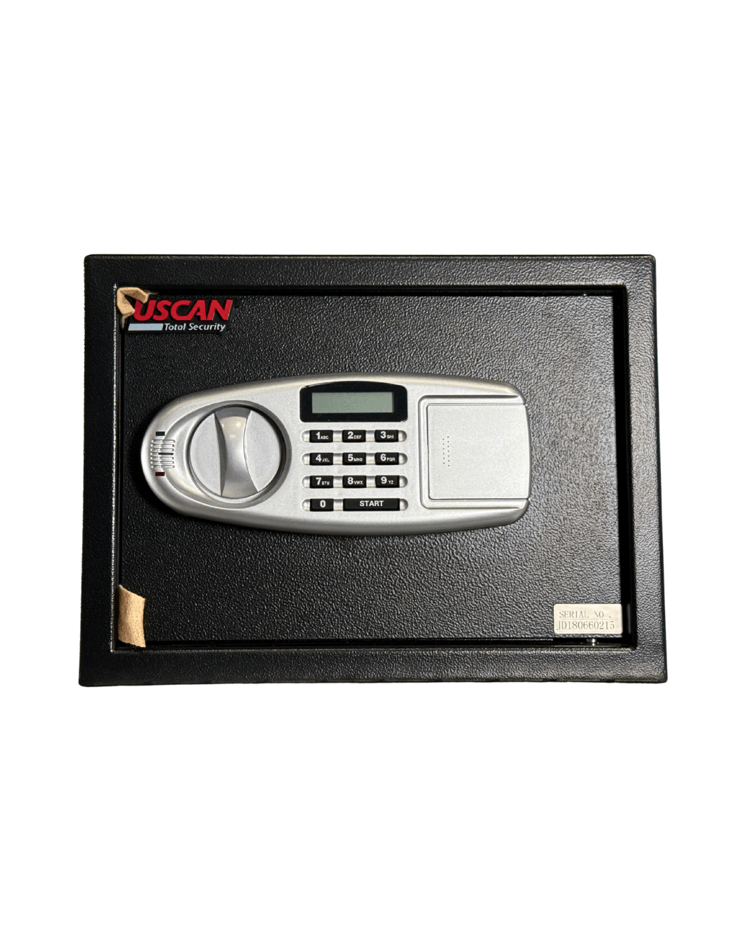 USCAN D-2736SLC office safe with electronic keypad, front view