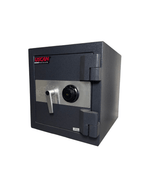 USCAN FB1913-C pre-owned fire burglary safe with a mechanical combination lock and reinforced steel body