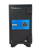 Front view of USCAN FB2513-E fire and burglary safe with electronic keypad lock